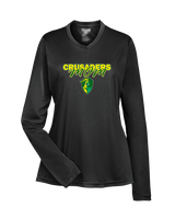 Lansdale Catholic HS Basketball Mom - Womens Performance Longsleeve