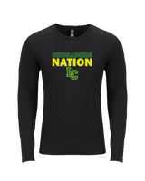 Lansdale Catholic HS Basketball Nation - Tri-Blend Long Sleeve
