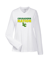 Lansdale Catholic HS Basketball Nation - Womens Performance Longsleeve