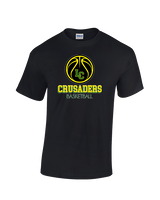 Lansdale Catholic HS Basketball Shadow - Cotton T-Shirt