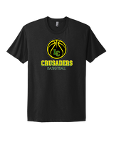 Lansdale Catholic HS Basketball Shadow - Mens Select Cotton T-Shirt