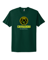 Lansdale Catholic HS Basketball Shadow - Mens Select Cotton T-Shirt