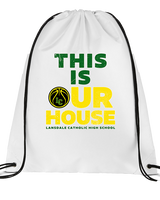 Lansdale Catholic HS Basketball TIOH - Drawstring Bag