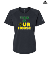 Lansdale Catholic HS Basketball TIOH - Womens Adidas Performance Shirt