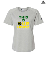 Lansdale Catholic HS Basketball TIOH - Womens Adidas Performance Shirt