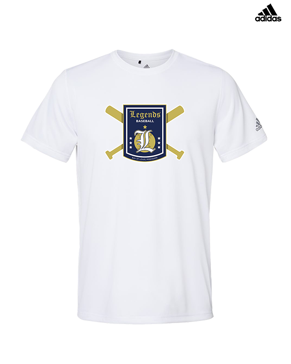 Legends Baseball Logo 01 - Mens Adidas Performance Shirt