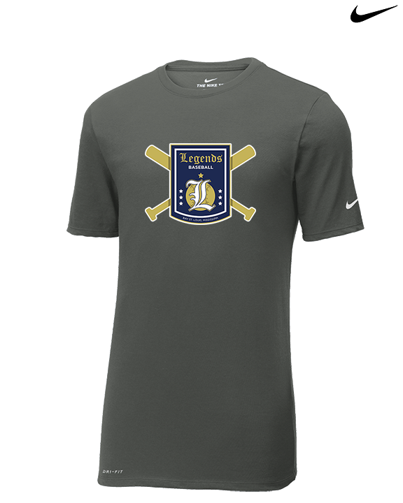 Legends Baseball Logo 01 - Mens Nike Cotton Poly Tee