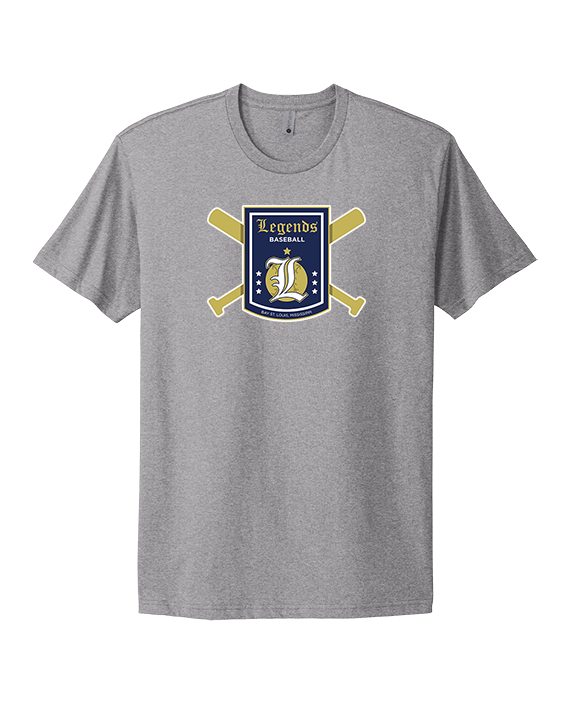 Legends Baseball Logo 01 - Mens Select Cotton T-Shirt