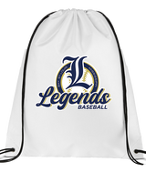 Legends Baseball Logo 02 - Drawstring Bag