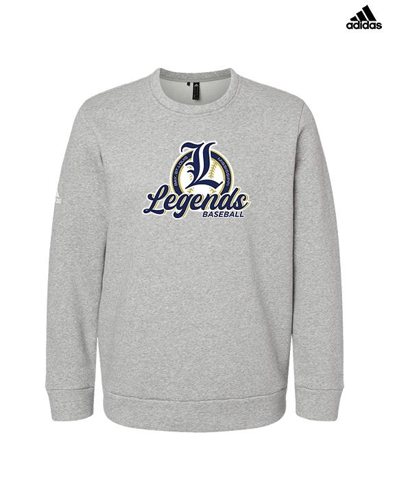 Legends Baseball Logo 02 - Mens Adidas Crewneck
