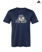 Legends Baseball Logo 02 - Mens Adidas Performance Shirt