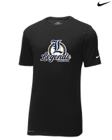 Legends Baseball Logo 02 - Mens Nike Cotton Poly Tee