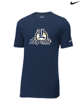 Legends Baseball Logo 02 - Mens Nike Cotton Poly Tee