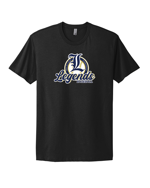 Legends Baseball Logo 02 - Mens Select Cotton T-Shirt
