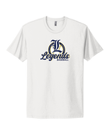 Legends Baseball Logo 02 - Mens Select Cotton T-Shirt