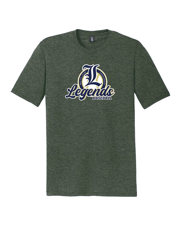 Legends Baseball Logo 02 - Tri-Blend Shirt