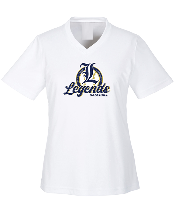 Legends Baseball Logo 02 - Womens Performance Shirt
