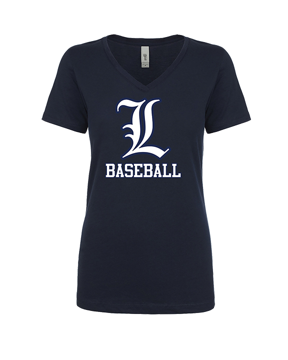 Legends Baseball Logo L - Womens Vneck