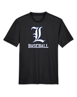 Legends Baseball Logo L - Youth Performance Shirt