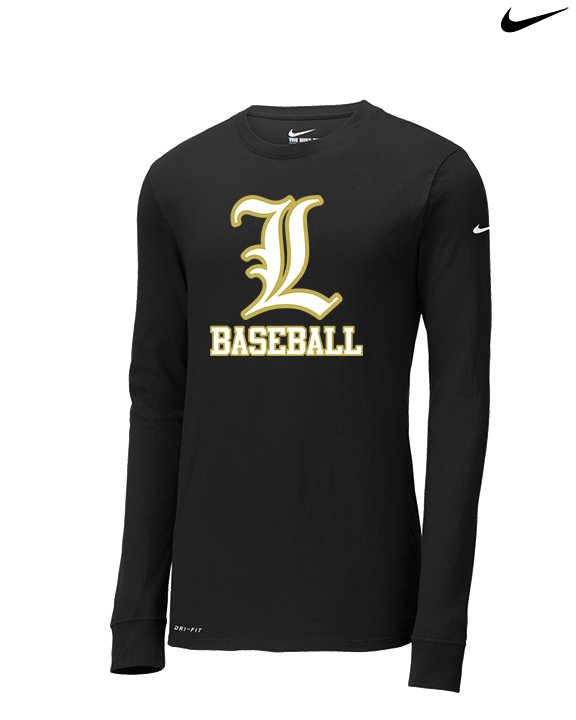 Legends Baseball Logo L Baseball - Mens Nike Longsleeve
