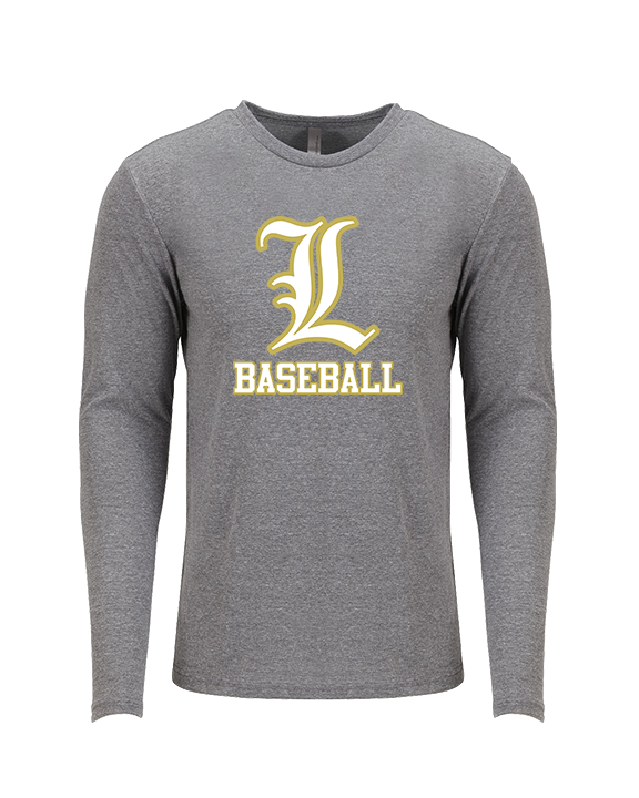 Legends Baseball Logo L Baseball - Tri-Blend Long Sleeve