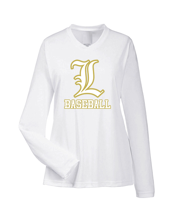 Legends Baseball Logo L Baseball - Womens Performance Longsleeve