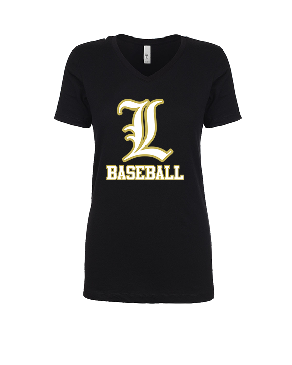 Legends Baseball Logo L Baseball - Womens Vneck