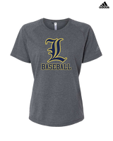 Legends Baseball Logo L Dark - Womens Adidas Performance Shirt