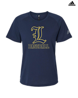 Legends Baseball Logo L Dark - Womens Adidas Performance Shirt
