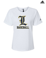 Legends Baseball Logo L Dark - Womens Adidas Performance Shirt