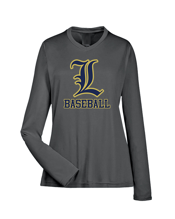 Legends Baseball Logo L Dark - Womens Performance Longsleeve