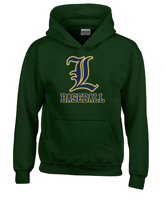 Legends Baseball Logo L Dark - Youth Hoodie