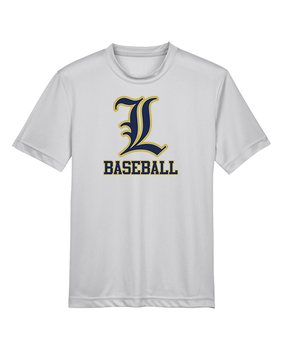 Legends Baseball Logo L Dark - Youth Performance Shirt