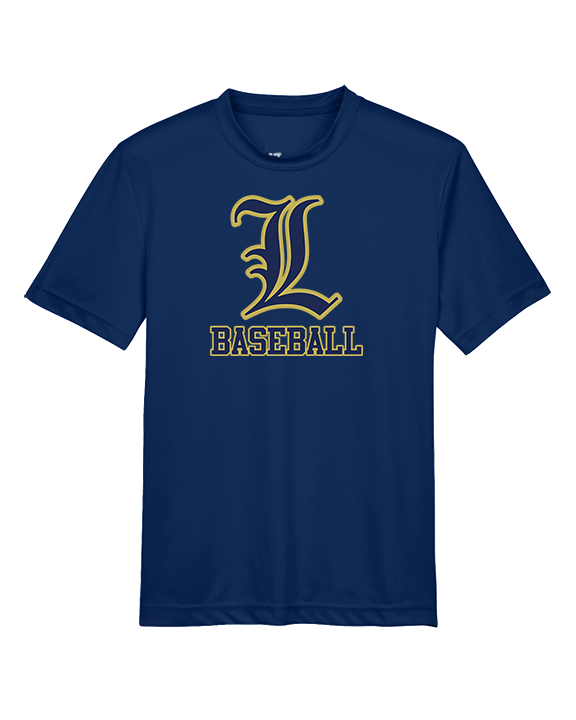 Legends Baseball Logo L Dark - Youth Performance Shirt