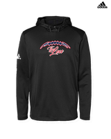 Leuzinger HS Football Laces - Mens Adidas Hoodie