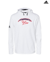 Leuzinger HS Football Laces - Mens Adidas Hoodie