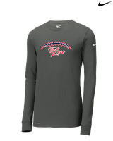 Leuzinger HS Football Laces - Mens Nike Longsleeve