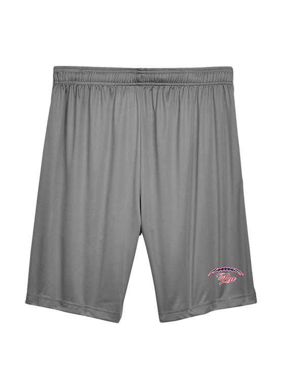 Leuzinger HS Football Laces - Mens Training Shorts with Pockets