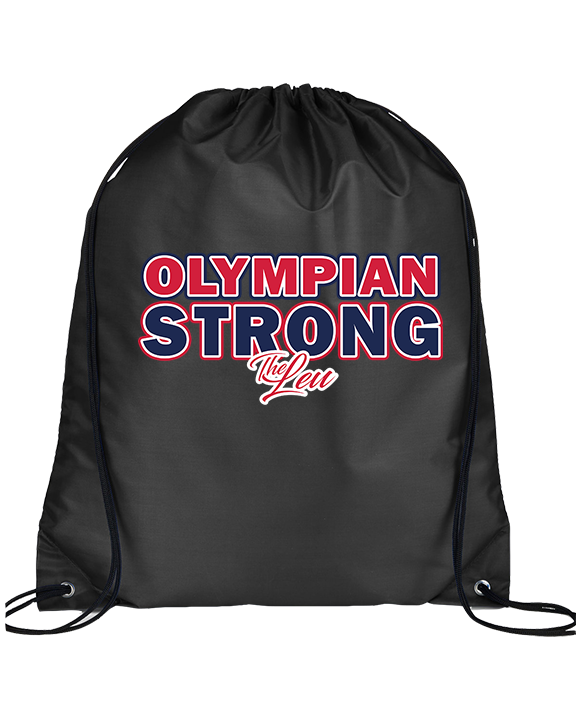 Leuzinger HS Football Strong - Drawstring Bag