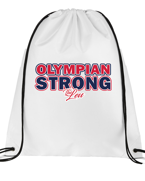 Leuzinger HS Football Strong - Drawstring Bag