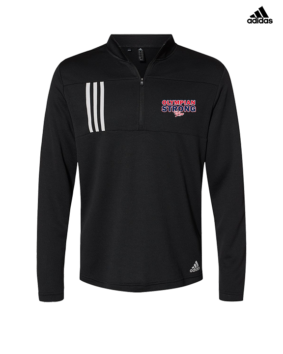 Leuzinger HS Football Strong - Mens Adidas Quarter Zip