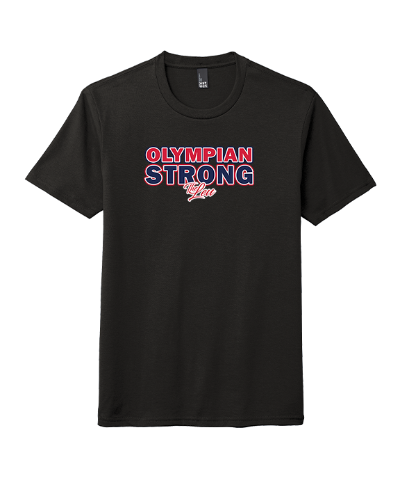 Leuzinger HS Football Strong - Tri-Blend Shirt