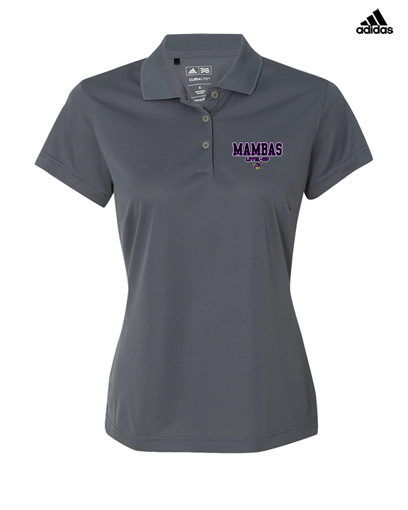 Level-Up Mambas Basketball Block - Adidas Womens Polo