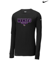 Level-Up Mambas Basketball Block - Mens Nike Longsleeve
