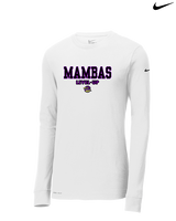 Level-Up Mambas Basketball Block - Mens Nike Longsleeve