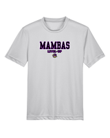 Level-Up Mambas Basketball Block - Youth Performance Shirt