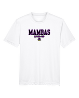 Level-Up Mambas Basketball Block - Youth Performance Shirt