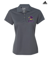 Level-Up Mambas Basketball Stacked - Adidas Womens Polo
