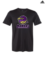 Level-Up Mambas Basketball Stacked - Mens Adidas Performance Shirt