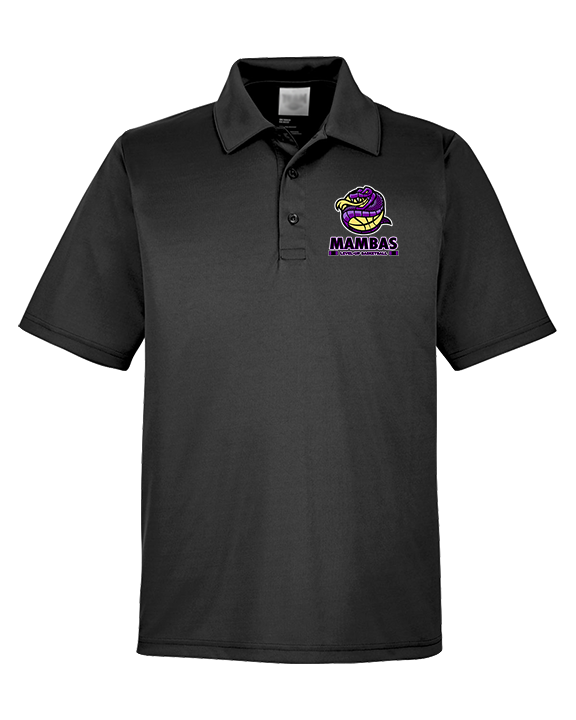 Level-Up Mambas Basketball Stacked - Mens Polo